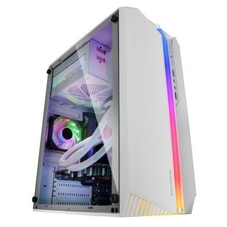 Mars Gaming MC-S1 Caja Gaming Minitorre Blanca